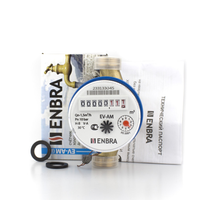 Счетчик холодной воды Enbra EV-AM 110мм