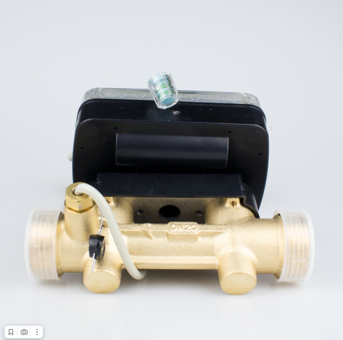 Теплосчетчик/Счетчик тепла SANEXT Ультразвуковой Mono CU Ду 20 мм 2.5 м3/ч подающий трубопровод RS-485 (5779) Комплект для установки