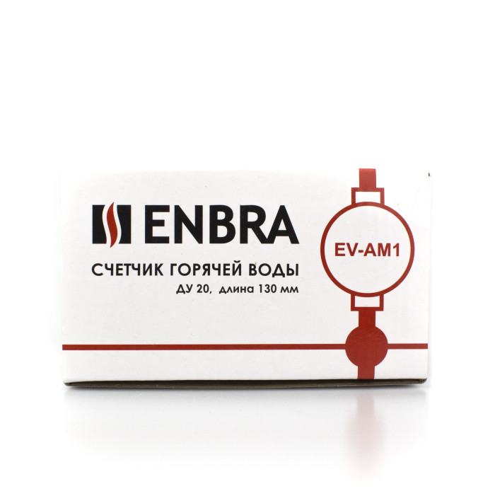 Счетчик горячей воды Enbra EV-AM1 130мм D20
