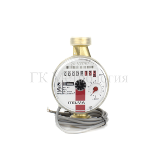 Счетчик горячей воды Itelma WFW24.D110-0-R-L-10-IP54 Геркон 10л