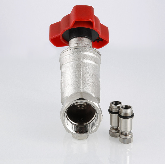 Ручной балансировочный клапан Valtec VT.054.NLF.04 1/2"