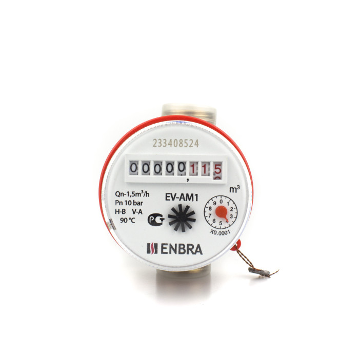 Счетчик горячей воды Enbra EV-AM1 80мм