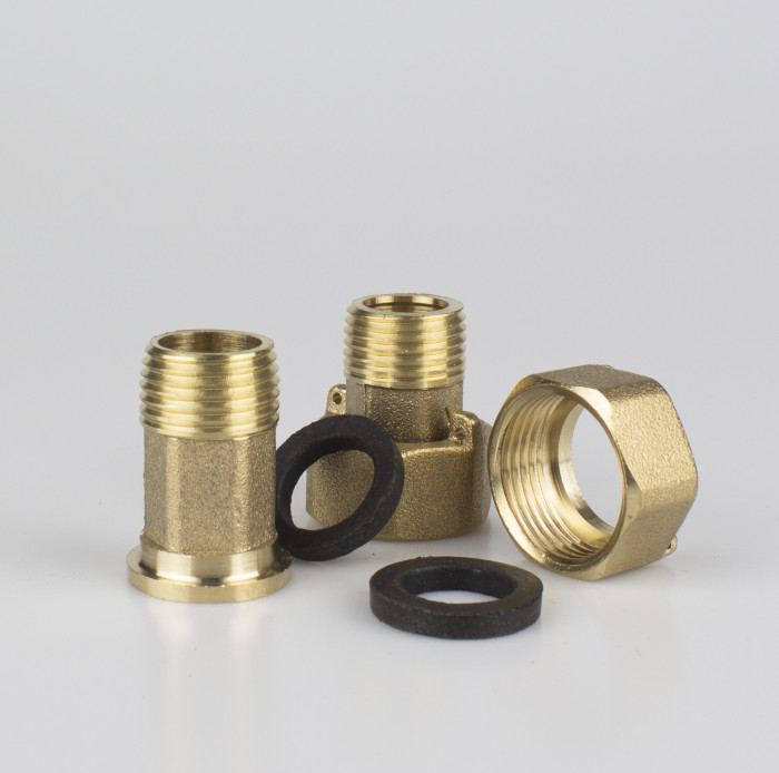 Полусгон с накидной гайкой НР 1" - ВР 1"1/4. Комплект 2шт.