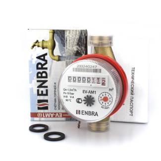 Счетчик воды Enbra EV-AM1 110мм ГВС (С КМЧ)
