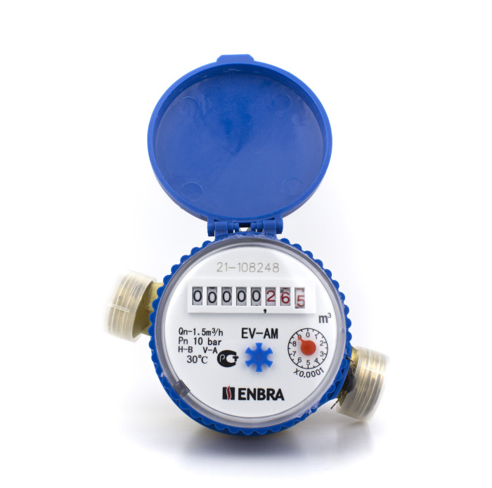 Счетчик холодной воды с защитной крышкой Enbra EV-AM 110мм