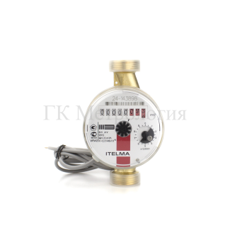 Счетчик горячей воды Itelma WFW24.D110-3-B-L-01-IP54 Геркон 1л