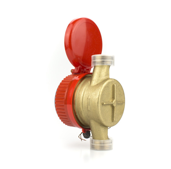 Счетчик горячей воды с защитной крышкой Enbra EV-AM1 110мм