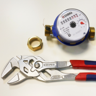 Установка счетчика воды