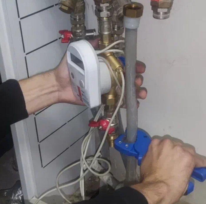 Установка теплосчетчика