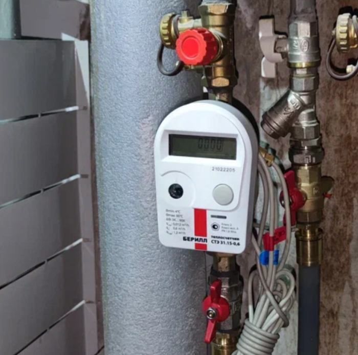 Установка теплосчетчика
